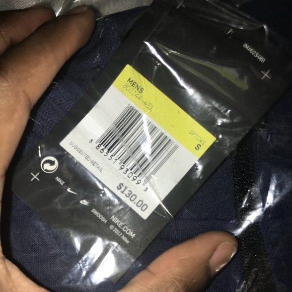 BLUE NIKE TEC HOODIE - Picture 2 of 2